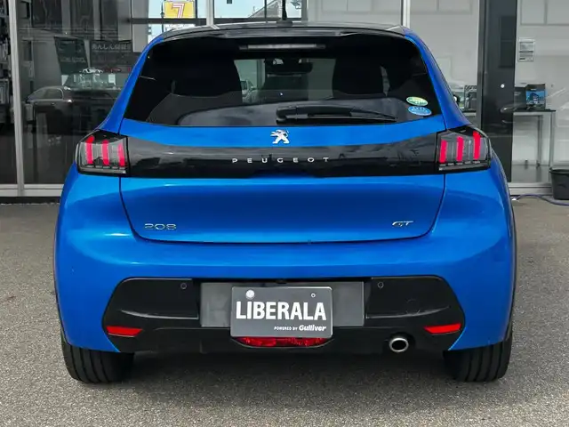 プジョー プジョー ２０８ GT 富山県 2021(令3)年 4.2万km 青 純正モニター/AM/FMラジオ/Bluetooth接続/App-conect/USB接続/バックカメラ/D/N席シートヒーター/前ドラレコ/ACC/ETC/オートエアコン/インテリジェントハイビーム/車線逸脱防止/盗難防止/オートロック
