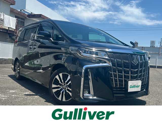 トヨタ アルファード S Cパッケージ 岐阜県 2019(令1)年 6万km ブラック 純正メーカーOPディスプレイオーディオナビ/純正リアフリップダウンモニター/バックカメラ/ビルトインETC/両側パワースライドドア/パワーバックドア/シートヒーター　ベンチレーション/前後ドライブレコーダー/トヨタセーフティセンス/スマートキー