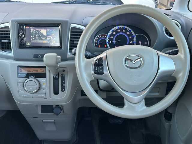 マツダ フレアワゴン XS 富山県 2016(平28)年 3.5万km クリスタルホワイトP 禁煙車/ディーラーオプションナビ/型式：GCX515/【ワンセグTV/CD/DVD/Bluetooth/SD/AUX/ipod】両側パワースライドドア/プッシュスタート/スマートキー/運転席側シートヒーター/純正フロアマット/衝突被害軽減システム/レーンアシスト/ベンチシート/ドアバイザー