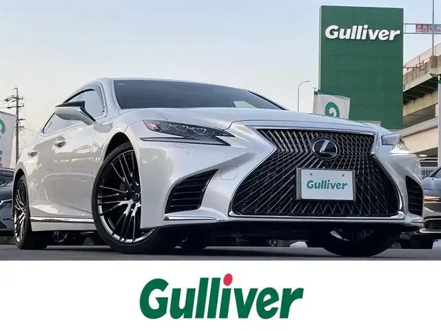 レクサス ＬＳ 500 Iパッケージ 愛知県 2019(平31)年 6万km ソニッククォーツ レクサスセーフティセンス/全方位モニター/クルーズコントロール/レーンキープアシスト/衝突被害軽減ブレーキ/パーキングアシスト/ブラインドスポットモニター/純正SDナビ/FM/AM/フルセグTV/BT/DISC/SD/USB/Miracast/純正フロアマット/デジタルインナーミラー/パドルシフト/HUD/サイドバイザー/社外レーダー/クリアランスソナー/TVキャンセラー/前席シートヒーター/前席シートクーラー/ETC2.0/スマートキー