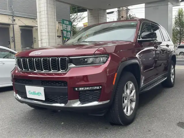 クライスラー・ジープ ジープ グランドチェロキーＬ リミテッド 愛知県 2022(令4)年 3.1万km 赤 ワンオーナー/４WD＆7人乗り/ベージュレザーシート/前席パワーシート/前席パワーシート＆ベンチレーション/2列目シートヒーター/純正10.1型ディスプレイナビ/・Bluetooth／地デジTV/・Apple Car Play／Android Auto/アラウンドビューカメラ/ALPINEサウンドシステム/パワーバックドア/ヘッドアップディスプレイ/サイドメタルステップ/LEDヘッドライト/純正18インチAW/ETC2.0/社外前後ドライブレコーダー/アダプティブクルーズコントロール/衝突被害軽減ブレーキ/カラーNo.PRV ヴェルヴェットレッドパールコート