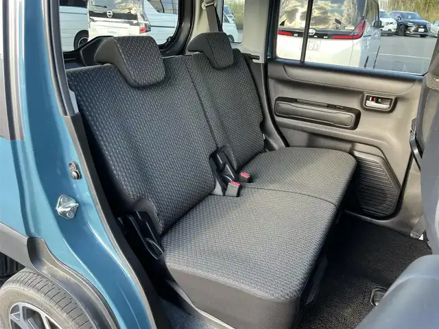 スズキ ハスラー HYBRID X ターボ 奈良県 2020(令2)年 7万km デニムブルー ガンメタリック 2トーン 純正8インチナビ（CN-RZ853）/（フルセグ/BT/CD/DVD）/レーダークルーズコントロール/パドルシフト/アラウンドビューモニター/後方コーナーセンサー/衝突軽減システム/レーンキープアシスト/前席シートヒーター/LEDヘッドライト/ETC/純正15インチAW/スペアキーX1