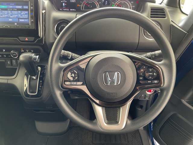 ホンダ Ｎ ＢＯＸ カスタム G L ホンダセンシング 愛知県 2019(平31)年 2.7万km ブリリアントスポーティブルーメタリック2トーン ホンダセンシング/純正ナビ/片側パワースライド/レーダークルーズコントロール/バックカメラ/コーナーセンサー/純正アルミホイール/LEDヘッドライト/オートライト/ドライブレコーダー/ETC/衝突軽減システム/フルセグ/CD DVD/Bluetooth/ステアリングスイッチ/スマートキー/プッシュスタート