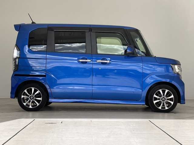 ホンダ Ｎ ＢＯＸ カスタム G L ホンダセンシング 愛知県 2019(平31)年 2.7万km ブリリアントスポーティブルーメタリック2トーン ホンダセンシング/純正ナビ/片側パワースライド/レーダークルーズコントロール/バックカメラ/コーナーセンサー/純正アルミホイール/LEDヘッドライト/オートライト/ドライブレコーダー/ETC/衝突軽減システム/フルセグ/CD DVD/Bluetooth/ステアリングスイッチ/スマートキー/プッシュスタート