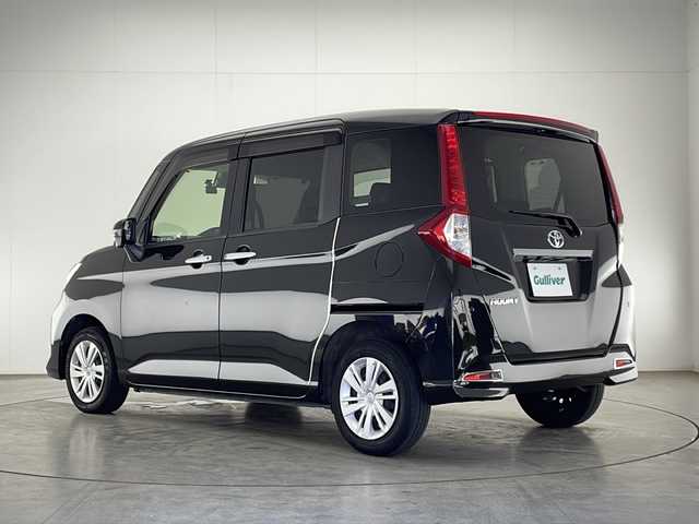 トヨタ ルーミー G 宮崎県 2021(令3)年 4.9万km ブラックマイカメタリック 禁煙車/パノラミックビューモニター/純正9インチディスプレイオーディオ/（Bluetooth/USB/AppleCarPlay/AndroidAuto/フルセグ）/純正ビルトインETC/社外前後ドライブレコーダー（ZDR-035）/両側パワースライドドア（予約ロック機能付き）/スマートアシスト/・衝突被害軽減ブレーキ/・誤発進抑制機能（前後）/・車線逸脱警報/・先行車発進お知らせ/・オートハイビーム/前後コーナーセンサー/LEDヘッドライト/リアサンシェード/オートリトラクタブルミラー/充電用USBポート/純正フロアマット/純正ドアバイザー