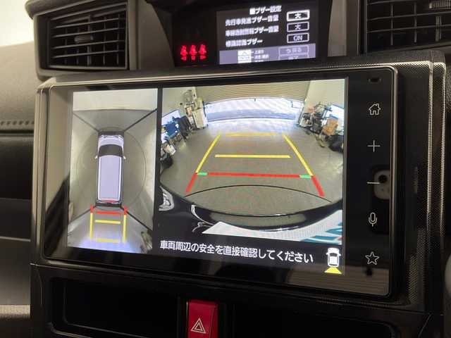 トヨタ ルーミー G 宮崎県 2021(令3)年 4.9万km ブラックマイカメタリック 禁煙車/パノラミックビューモニター/純正9インチディスプレイオーディオ/（Bluetooth/USB/AppleCarPlay/AndroidAuto/フルセグ）/純正ビルトインETC/社外前後ドライブレコーダー（ZDR-035）/両側パワースライドドア（予約ロック機能付き）/スマートアシスト/・衝突被害軽減ブレーキ/・誤発進抑制機能（前後）/・車線逸脱警報/・先行車発進お知らせ/・オートハイビーム/前後コーナーセンサー/LEDヘッドライト/リアサンシェード/オートリトラクタブルミラー/充電用USBポート/純正フロアマット/純正ドアバイザー