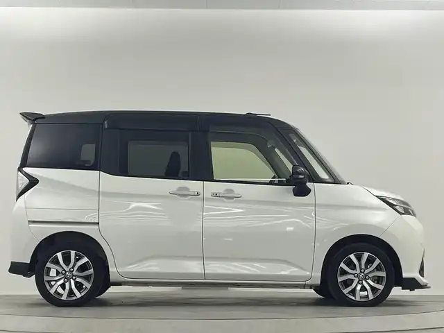トヨタ タンク カスタムG－T 埼玉県 2019(令1)年 2.6万km ブラックマイカメタリック/パールホワイト2トーン ２トーンルーフ　衝突軽減　両側電動ドア　　９型ナビ　全周囲モニター　Ｂｌｕｅｔｏｏｔｈ　ＨＤＭＩ　フルセグ　ビルトインＥＴＣ　クルーズコントロール　ＬＥＤヘッドライト　オートライト　ＡＨＢ　ドラレコ