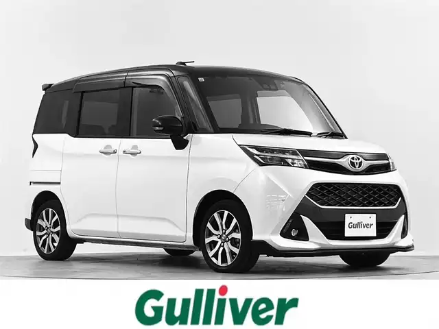 トヨタ タンク カスタムG－T 埼玉県 2019(令1)年 2.6万km ブラックマイカメタリック/パールホワイト2トーン ２トーンルーフ　衝突軽減　両側電動ドア　　９型ナビ　全周囲モニター　Ｂｌｕｅｔｏｏｔｈ　ＨＤＭＩ　フルセグ　ビルトインＥＴＣ　クルーズコントロール　ＬＥＤヘッドライト　オートライト　ＡＨＢ　ドラレコ