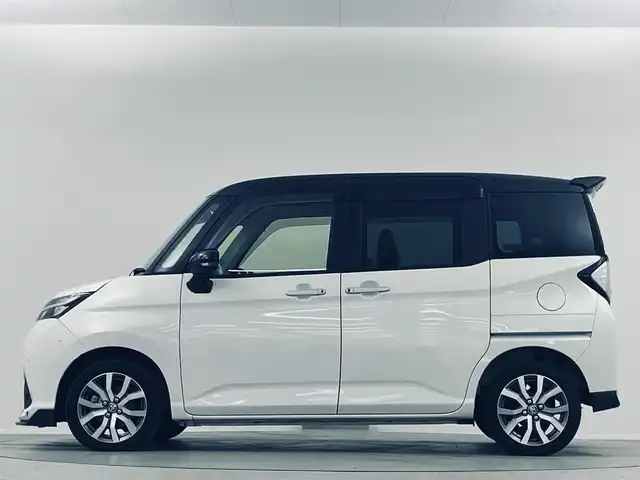 トヨタ タンク カスタムG－T 埼玉県 2019(令1)年 2.6万km ブラックマイカメタリック/パールホワイト2トーン ２トーンルーフ　衝突軽減　両側電動ドア　　９型ナビ　全周囲モニター　Ｂｌｕｅｔｏｏｔｈ　ＨＤＭＩ　フルセグ　ビルトインＥＴＣ　クルーズコントロール　ＬＥＤヘッドライト　オートライト　ＡＨＢ　ドラレコ