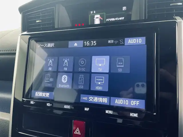 トヨタ タンク カスタムG－T 埼玉県 2019(令1)年 2.6万km ブラックマイカメタリック/パールホワイト2トーン ２トーンルーフ　衝突軽減　両側電動ドア　　９型ナビ　全周囲モニター　Ｂｌｕｅｔｏｏｔｈ　ＨＤＭＩ　フルセグ　ビルトインＥＴＣ　クルーズコントロール　ＬＥＤヘッドライト　オートライト　ＡＨＢ　ドラレコ