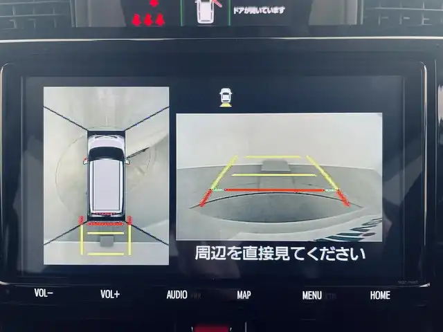トヨタ タンク カスタムG－T 埼玉県 2019(令1)年 2.6万km ブラックマイカメタリック/パールホワイト2トーン ２トーンルーフ　衝突軽減　両側電動ドア　　９型ナビ　全周囲モニター　Ｂｌｕｅｔｏｏｔｈ　ＨＤＭＩ　フルセグ　ビルトインＥＴＣ　クルーズコントロール　ＬＥＤヘッドライト　オートライト　ＡＨＢ　ドラレコ