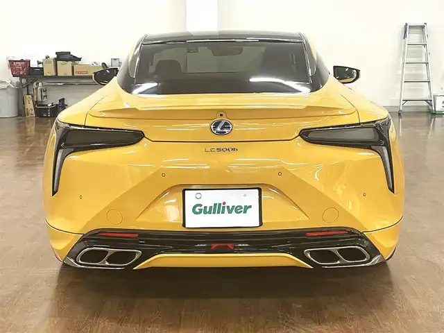 レクサス ＬＣ 500h Sパッケージ 道央・札幌 2018(平30)年 3万km ネープルスイエローコントラストレイヤリング モデリスタエアロ/純正21インチAW/OPブレーキキャリパー/カーボンルーフ/マークレビンソンリファレンスサウンド/セーフティシステムプラス/純正10.3インチワイドナビ/フルセグ/バックモニター/CD/DVD/BT/USB/レーダークルーズコントロール/アクティブリアウイング/アルカンターラベージュハーフレザーシート/アルカンターラルーフ/シートヒーター/エアーシート/ステアリングヒーター/ベンチレーション/8WAYパワーシート/後席アルカンターラシート/ダイナミックハンドリングシステム/三眼LEDヘッドライト/ビルトインETC2.0/スマートキー×2