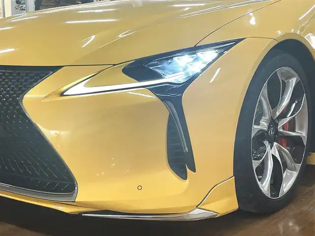 レクサス ＬＣ 500h Sパッケージ 道央・札幌 2018(平30)年 3万km ネープルスイエローコントラストレイヤリング モデリスタエアロ/純正21インチAW/OPブレーキキャリパー/カーボンルーフ/マークレビンソンリファレンスサウンド/セーフティシステムプラス/純正10.3インチワイドナビ/フルセグ/バックモニター/CD/DVD/BT/USB/レーダークルーズコントロール/アクティブリアウイング/アルカンターラベージュハーフレザーシート/アルカンターラルーフ/シートヒーター/エアーシート/ステアリングヒーター/ベンチレーション/8WAYパワーシート/後席アルカンターラシート/ダイナミックハンドリングシステム/三眼LEDヘッドライト/ビルトインETC2.0/スマートキー×2