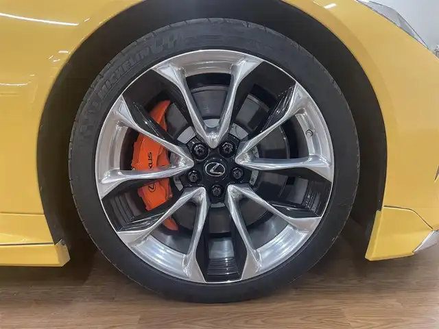 レクサス ＬＣ 500h Sパッケージ 道央・札幌 2018(平30)年 3万km ネープルスイエローコントラストレイヤリング モデリスタエアロ/純正21インチAW/OPブレーキキャリパー/カーボンルーフ/マークレビンソンリファレンスサウンド/セーフティシステムプラス/純正10.3インチワイドナビ/フルセグ/バックモニター/CD/DVD/BT/USB/レーダークルーズコントロール/アクティブリアウイング/アルカンターラベージュハーフレザーシート/アルカンターラルーフ/シートヒーター/エアーシート/ステアリングヒーター/ベンチレーション/8WAYパワーシート/後席アルカンターラシート/ダイナミックハンドリングシステム/三眼LEDヘッドライト/ビルトインETC2.0/スマートキー×2