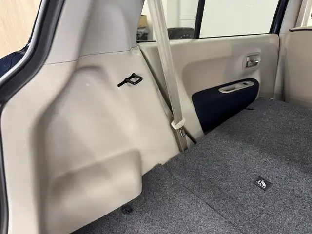 スズキ ラパン モード 三重県 2020(令2)年 5.8万km ノクターンブルーパール ガソリン/FF/インパネCVT/カロッツェリア 7インチディスプレイオーディオ FH-9200DVD/（FM/AM/CD/DVD/USB/iPod/Bluetooth/AUX/RCA）/バックカメラ/安全装備/・デュアルセンサーブレーキサポート/・車線逸脱警報機能/・ふらつき警報機能/・誤発進抑制機能/・後方誤発進抑制機能/・リヤパーキングセンサー/・後退時ブレーキサポート/・標識認識機能（車両進入禁止、はみ出し通行禁止、最高速度、一時停止）/・ハイビームアシスト/装備/・シートヒーター（D/N）/・オートエアコン/・オートライトシステム/・キセノンヘッドライト（ロービーム）/・プッシュスタート/・ステアリングスイッチ/・電動格納ドアミラー/・純正ホイールキャップ＆14インチスチールホイール/・保/取/オーディオ取/・スマートキーx2/など