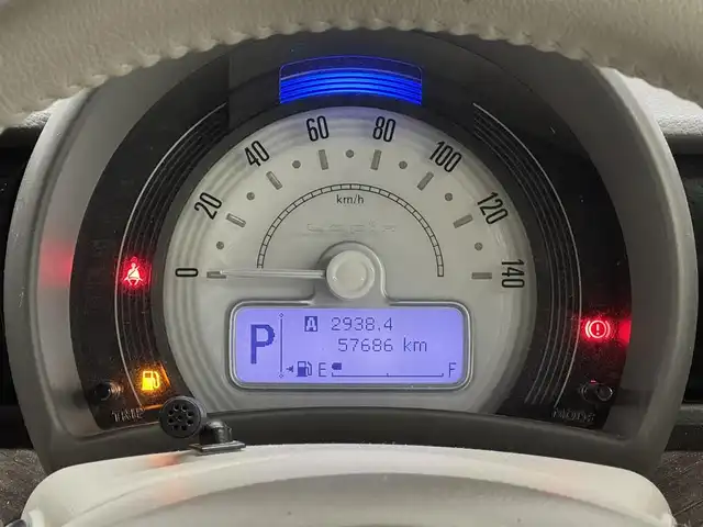 スズキ ラパン モード 三重県 2020(令2)年 5.8万km ノクターンブルーパール ガソリン/FF/インパネCVT/カロッツェリア 7インチディスプレイオーディオ FH-9200DVD/（FM/AM/CD/DVD/USB/iPod/Bluetooth/AUX/RCA）/バックカメラ/安全装備/・デュアルセンサーブレーキサポート/・車線逸脱警報機能/・ふらつき警報機能/・誤発進抑制機能/・後方誤発進抑制機能/・リヤパーキングセンサー/・後退時ブレーキサポート/・標識認識機能（車両進入禁止、はみ出し通行禁止、最高速度、一時停止）/・ハイビームアシスト/装備/・シートヒーター（D/N）/・オートエアコン/・オートライトシステム/・キセノンヘッドライト（ロービーム）/・プッシュスタート/・ステアリングスイッチ/・電動格納ドアミラー/・純正ホイールキャップ＆14インチスチールホイール/・保/取/オーディオ取/・スマートキーx2/など