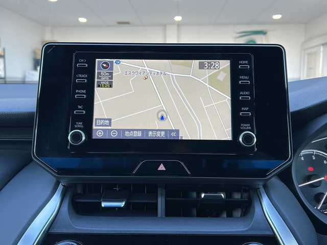 トヨタ ハリアー G 富山県 2022(令4)年 5万km ホワイトパールクリスタルシャイン ワンオーナー/セーフティセンス/純正8型ナビ/(AM/FM/BT/フルセグ)/バックカメラ/パワーバックドア/ETC2.0/レーダークルーズコントロール/デジタルインナーミラー/Clazzioシートカバー/ハーフレザーシート/パワーシート(D席)/革巻きステアリング/ステアリングスイッチ/コーナーセンサー(前後)/AUTOライト/LEDヘッドライト/フォグランプ/AUTOハイビーム/横滑り防止/プッシュスタート/スマートキー