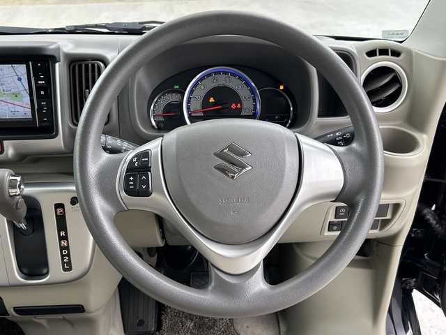 スズキ エブリィ ワゴン PZターボ 熊本県 2022(令4)年 2.5万km ブルーイッシュブラックパール3 社外メモリナビ(AM/FM/BT/フルセグ)/スズキセーフティーサポート/・衝突被害軽減ブレーキ/・車線逸脱警告/リアサーキュレーター/D席シートヒーター/純正フロアマット/アイドリングストップ/プッシュスタート/オートライト/左パワースライドドア