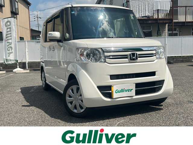 ホンダ Ｎ ＢＯＸ G Lパッケージ 岐阜県 2016(平28)年 7.9万km プレミアムホワイトパールⅡ ディーラーナビ/FM/AM/フルセグテレビ/CD/DVD/MusicRack/iPod/SD/USB/BLUETOOTHAUDIO/UTR/AUX/HDMI/ビルトインETC/片側パワースライドドア/横滑り防止装置/Ecoモード/純正マット/Allercleanシート/ドアバイザー/電動格納ミラー/後席テーブル/バックカメラ/プッシュスタート