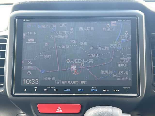 ホンダ Ｎ ＢＯＸ G Lパッケージ 岐阜県 2016(平28)年 7.9万km プレミアムホワイトパールⅡ ディーラーナビ/FM/AM/フルセグテレビ/CD/DVD/MusicRack/iPod/SD/USB/BLUETOOTHAUDIO/UTR/AUX/HDMI/ビルトインETC/片側パワースライドドア/横滑り防止装置/Ecoモード/純正マット/Allercleanシート/ドアバイザー/電動格納ミラー/後席テーブル/バックカメラ/プッシュスタート
