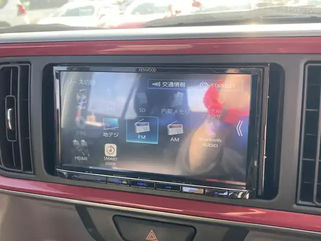 トヨタ パッソ モーダ　S 香川県 2017(平29)年 6.7万km ブラックマイカメタリック/パウダリーベージュメタリック 2トーン ケンウッドナビ/　CD DVD BT フルセグTV/衝突被害軽減装置/アイドリングストップ/横滑り防止装置/LEDヘッドライト/プッシュスタート/スマートキー/純正フロアマット/ドアバイザー/電動格納ウィンカーミラー