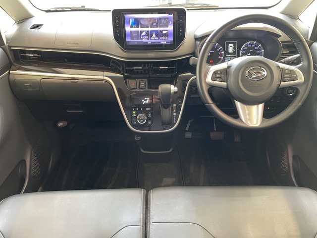 ダイハツ ムーヴ カスタム RS ハイパーLTD SAⅢ 埼玉県 2019(令1)年 3万km レーザーブルークリスタルシャイン スマートアシスト/純正メモリーナビ/　CD/DVD/BT/フルセグ/バックカメラ、全方位カメラ/LEDオートライト/ハーフレザーシート/運転席シートヒーター/社外16インチアルミホイール/ETC