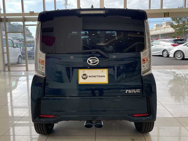 ダイハツ ムーヴ カスタム RS ハイパーLTD SAⅢ 埼玉県 2019(令1)年 3万km レーザーブルークリスタルシャイン スマートアシスト/純正メモリーナビ/　CD/DVD/BT/フルセグ/バックカメラ、全方位カメラ/LEDオートライト/ハーフレザーシート/運転席シートヒーター/社外16インチアルミホイール/ETC