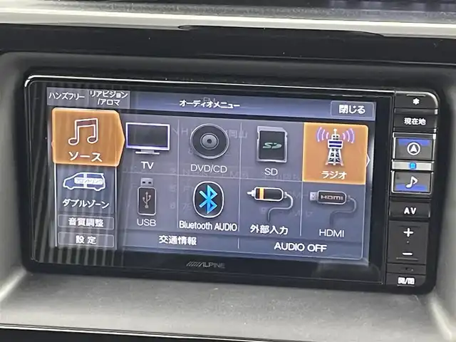 トヨタ ノア Si ダブルバイビーⅢ 茨城県 2021(令3)年 3.3万km ホワイトパールクリスタルシャイン アルパイン７型ナビ　/【フルセグTV/BT/Carplay/CD/DVD/USB】/アルパイン１２．８型後席モニター　/両側電動スライドドア　/クルーズコントロール　/ＬＥＤヘッドライト　/ビルトインＥＴＣ　/バックカメラ　/衝突軽減ブレーキ/スマートキー×1/ステアリングスイッチ/チルトステアリング/シートリフター/シートバックテーブル/ドアバイザー/後席サンシェイド/取扱説明書/新車保証書