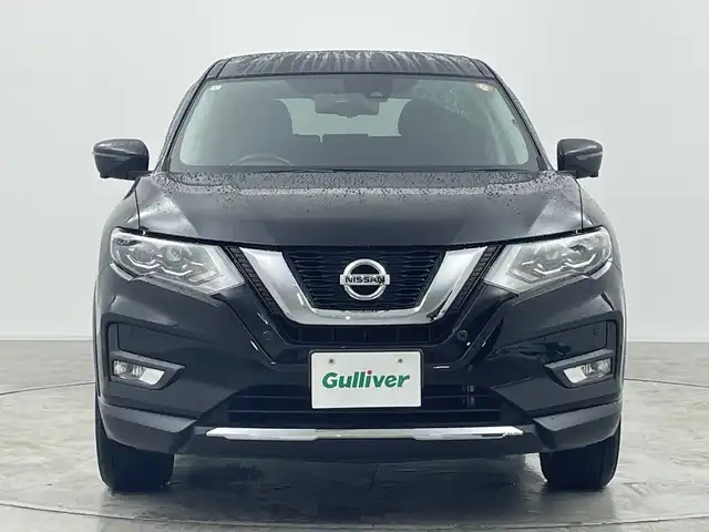 日産 エクストレイル 20X 群馬県 2017(平29)年 8.4万km ダイヤモンドブラック 純正９型ナビ　フルセグＴＶ　全周囲カメラ　衝突被害軽減ブレーキ　レーンアシスト　シートヒーター　デジタルインナーミラー　電動リアゲート　ＬＥＤヘットライト　ドライブレコーダー　ＥＴＣ　スマートキー