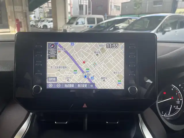 トヨタ ハリアー G 大阪府 2021(令3)年 3.4万km センシュアルレッドマイカ セーフティーセンス/・プリクラッシュセーフティ/・レートレーンシングアシスト/・レーダークルーズコントロール/・アダプディブクハイビームシステム/・ロードサインアシスト/パーキングブレーキサポート/純正ナビ/・Bluetooth/・バックカメラ/純正18インチアルミホイール/ハーフレザー/パワーバックドア/LEDヘッドライト/・オートライト/プッシュスタート/ETC/ワンオーナー/新車保証書/取扱説明書