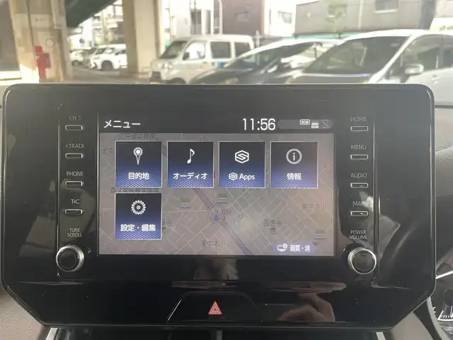 トヨタ ハリアー G 大阪府 2021(令3)年 3.4万km センシュアルレッドマイカ セーフティーセンス/・プリクラッシュセーフティ/・レートレーンシングアシスト/・レーダークルーズコントロール/・アダプディブクハイビームシステム/・ロードサインアシスト/パーキングブレーキサポート/純正ナビ/・Bluetooth/・バックカメラ/純正18インチアルミホイール/ハーフレザー/パワーバックドア/LEDヘッドライト/・オートライト/プッシュスタート/ETC/ワンオーナー/新車保証書/取扱説明書