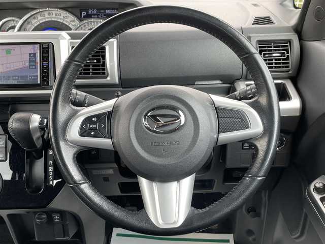 ダイハツ ウェイク G ターボ SA Ⅲ 岩手県 2018(平30)年 6.6万km パールホワイトⅢ 禁煙車/4WD/社外ナビ/→フルセグTV/BT/CD/DVD/バックカメラ/両側パワースライドドア/衝突被害軽減ブレーキ/コーナーセンサー/運転席シートヒーター/ドライブレコーダー/ETC/〇プッシュスタート/〇アイドリングストップ/〇電動格納ミラー/〇ドアバイザー/〇純正フロアマット/純正LEDヘッドライト/オートライト/オートハイビーム/フォグライト