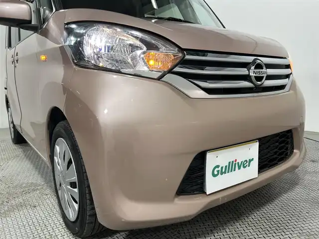 日産 デイズ ルークス X Vセレ +SeftyⅡ 大阪府 2015(平27)年 3.9万km シルキーローズM 純正ナビ　アラウンドビューモニター　フルセグTV Bluetooth　DVD再生　片側パワースライドドア　エマージェンシーブレーキ　ビルトインETC クルーズコントロール　オートライト　HIDヘッドライト　スマートキー