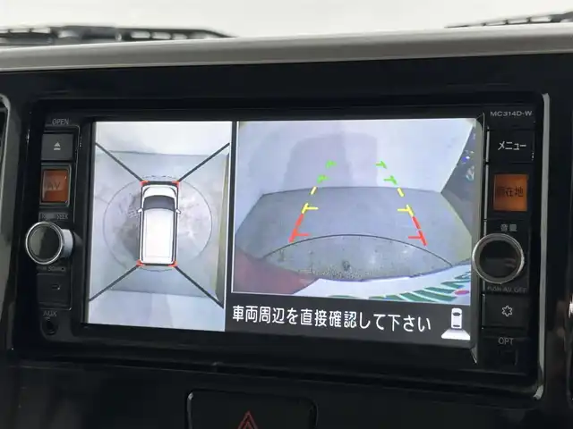 日産 デイズ ルークス X Vセレ +SeftyⅡ 大阪府 2015(平27)年 3.9万km シルキーローズM 純正ナビ　アラウンドビューモニター　フルセグTV Bluetooth　DVD再生　片側パワースライドドア　エマージェンシーブレーキ　ビルトインETC クルーズコントロール　オートライト　HIDヘッドライト　スマートキー
