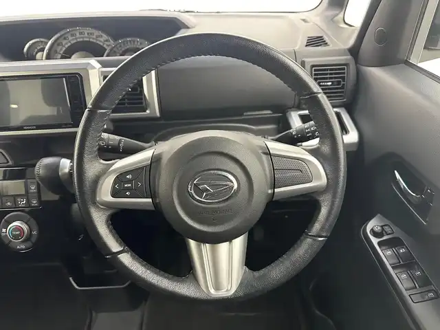 ダイハツ ウェイク G ターボ　レジャーエディション SA Ⅱ 兵庫県 2017(平29)年 3.8万km パールホワイトⅢ ・社外メモリナビ/・バックカメラ/・ETC/・前方ドライブレコーダー/・両側パワースライドドア/・衝突軽減ブレーキ/・クリアランスソナー/・アイドリングストップ/・純正15インチアルミホイール/・LEDヘッドライト/・LEDフォグランプ/・純正15インチアルミホイール/・社外フロアマット/・スマートキー/・スペアキー1本/・プッシュスタート