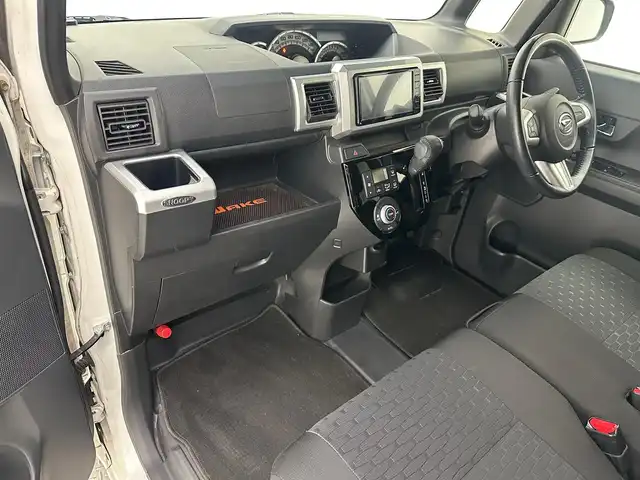 ダイハツ ウェイク G ターボ　レジャーエディション SA Ⅱ 兵庫県 2017(平29)年 3.8万km パールホワイトⅢ ・社外メモリナビ/・バックカメラ/・ETC/・前方ドライブレコーダー/・両側パワースライドドア/・衝突軽減ブレーキ/・クリアランスソナー/・アイドリングストップ/・純正15インチアルミホイール/・LEDヘッドライト/・LEDフォグランプ/・純正15インチアルミホイール/・社外フロアマット/・スマートキー/・スペアキー1本/・プッシュスタート