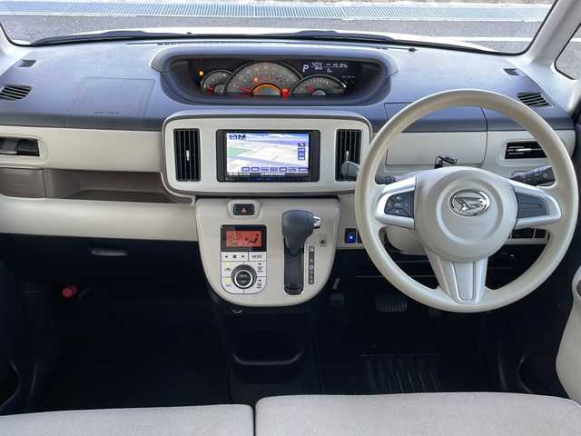 ダイハツ ムーヴ キャンバス G メイクアップ リミテッド　SAⅢ 山口県 2022(令4)年 4.6万km パールホワイトⅢ/ナチュラルベージュマイカメタリック 2トーン 社外ナビ【ケンウッド】/・ワンセグテレビ/・CD/DVD再生/・AM/FMラジオ/・Bluetooth/・AUX/iPod/バックカメラ/アラウンドビューモニター/両側パワースライドドア/ETC/運転席シートヒーター/スマートキー/スペアキー/プッシュスタート/ドリンクホルダー/LEDヘッドライト/フォグライト/サイドマーカーランプ/スマートアシスト3/・衝突回避支援ブレーキ/・衝突警報機能/・ブレーキ制御付き誤発進抑制機能/・ふらつき警報/・コーナーセンサー/保証書/取扱説明書