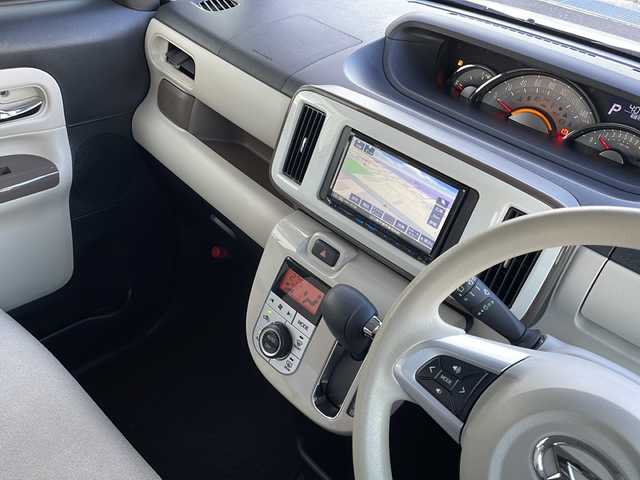 ダイハツ ムーヴ キャンバス G メイクアップ リミテッド　SAⅢ 山口県 2022(令4)年 4.6万km パールホワイトⅢ/ナチュラルベージュマイカメタリック 2トーン 社外ナビ【ケンウッド】/・ワンセグテレビ/・CD/DVD再生/・AM/FMラジオ/・Bluetooth/・AUX/iPod/バックカメラ/アラウンドビューモニター/両側パワースライドドア/ETC/運転席シートヒーター/スマートキー/スペアキー/プッシュスタート/ドリンクホルダー/LEDヘッドライト/フォグライト/サイドマーカーランプ/スマートアシスト3/・衝突回避支援ブレーキ/・衝突警報機能/・ブレーキ制御付き誤発進抑制機能/・ふらつき警報/・コーナーセンサー/保証書/取扱説明書