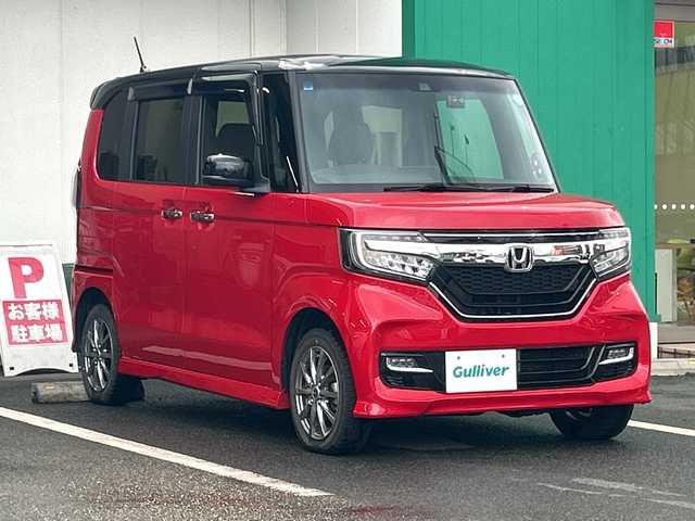 ホンダ Ｎ ＢＯＸ カスタムG スロープLホンダS 京都府 2019(平31)年 1.5万km ミラノレッド ・純正ナビ/・バックカメラ/・ビルトインETC/・シートヒーター/・レーダークルーズコントロール/・LEDオートライト/・フォグランプ/・車いす専用スローパー