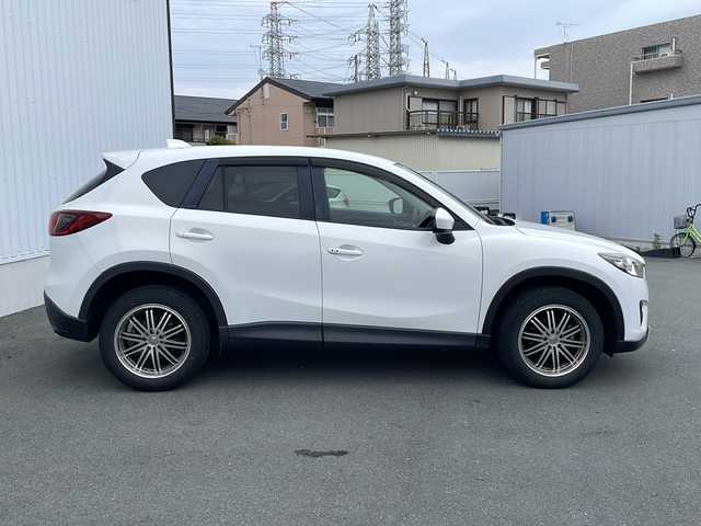 マツダ ＣＸ－５ XD 三重県 2013(平25)年 17万km クリスタルホワイトパールマイカ ディスチャージパッケージ　/アダプティブフロットライティングシステム/リアビークルモニタリングシステム/トラクションコントロール/社外SDナビ　/フルセグTV　/ＣＤ　ＤＶＤ再生　/Bluetooth接続/サイドカメラ/バックカメラ　/ETC　/レーダー探知機　/クルーズコントロール　/アイドリングストップ　/ステアリングスイッチ　/オートエアコン