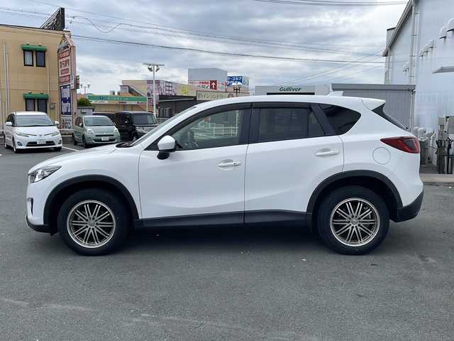 マツダ ＣＸ－５ XD 三重県 2013(平25)年 17万km クリスタルホワイトパールマイカ ディスチャージパッケージ　/アダプティブフロットライティングシステム/リアビークルモニタリングシステム/トラクションコントロール/社外SDナビ　/フルセグTV　/ＣＤ　ＤＶＤ再生　/Bluetooth接続/サイドカメラ/バックカメラ　/ETC　/レーダー探知機　/クルーズコントロール　/アイドリングストップ　/ステアリングスイッチ　/オートエアコン
