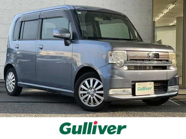 ダイハツ ムーヴ コンテ カスタム X 兵庫県 2009(平21)年 9.7万km チタニウムグレーメタリック 社外ナビ/(CD/SD/USB)/ETC/前方ドライブレコーダー/フォグランプ/スマートキー/純正フロアマット/純正ドアバイザー/純正アルミ14インチ