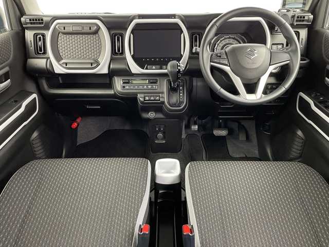 スズキ ハスラー HYBRID X 新潟県 2020(令2)年 5.9万km オフブルーM 衝突被害軽減システム　/横滑り防止機能　/レーンキープアシスト　/衝突被害軽減システム　/スノーモード　/グリップコントロール/ヒルディセントコントロール/４ＷＤ　/レーダー探知機/LED ライト/バックカメラ　/全周囲カメラ/フルセグＴＶ　/純正メモリナビ　/Bluetooth接続/ドラレコ　/シートヒーター　/フロアマット　/保証書/取扱説明書/スペアキ―