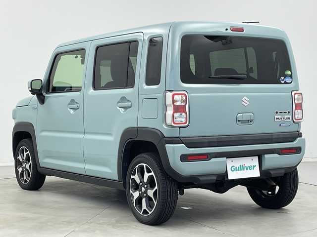 スズキ ハスラー HYBRID X 新潟県 2020(令2)年 5.9万km オフブルーM 衝突被害軽減システム　/横滑り防止機能　/レーンキープアシスト　/衝突被害軽減システム　/スノーモード　/グリップコントロール/ヒルディセントコントロール/４ＷＤ　/レーダー探知機/LED ライト/バックカメラ　/全周囲カメラ/フルセグＴＶ　/純正メモリナビ　/Bluetooth接続/ドラレコ　/シートヒーター　/フロアマット　/保証書/取扱説明書/スペアキ―