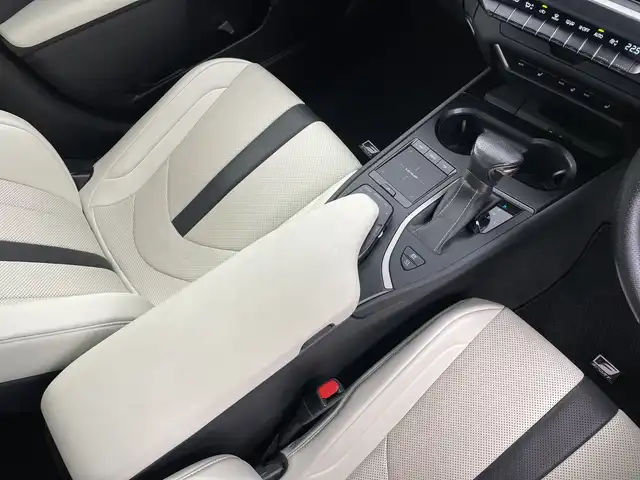 レクサス ＵＸ 250h Fスポーツ 新潟県 2021(令3)年 6.4万km ホワイトノーヴァガラスフレーク サンルーフ/メーカーナビ/(CD.DVD.SD.フルセグ.Bluetooth.Miracast)/パノラミックビューモニター/レクサスセーフティ/レーダークルーズコントロール/レーンキープアシスト/ブラインドスポットモニター/オートマチックハイビーム/革巻きステアリング/ステアリングリモコン/LEDオートライト/フォグランプ/コーナーセンサー/パワーバックドア/前後ドライブレコーダー/前席パワーシート.ヒーター/L_TEXスポーツシート/パドルシフト/ASC/プッシュスタート/スマートキー