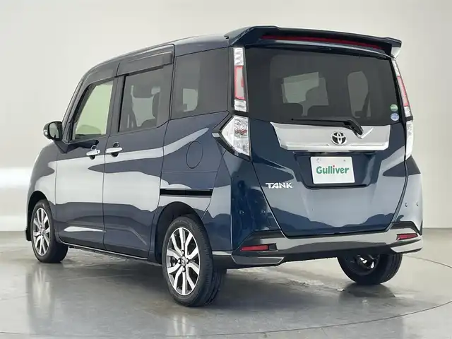 トヨタ タンク カスタムG－T 愛知県 2018(平30)年 2.8万km レーザーブルークリスタルシャイン 純正９型ナビ　全方位カメラ　禁煙車　両側パワースライド　カーテンエアバック　ＥＴＣ　ドライブレコーダー　クルーズコントロール　パーキングセンサー　スマアシ　衝突軽減装置　ＬＥＤライト　オートハイビーム