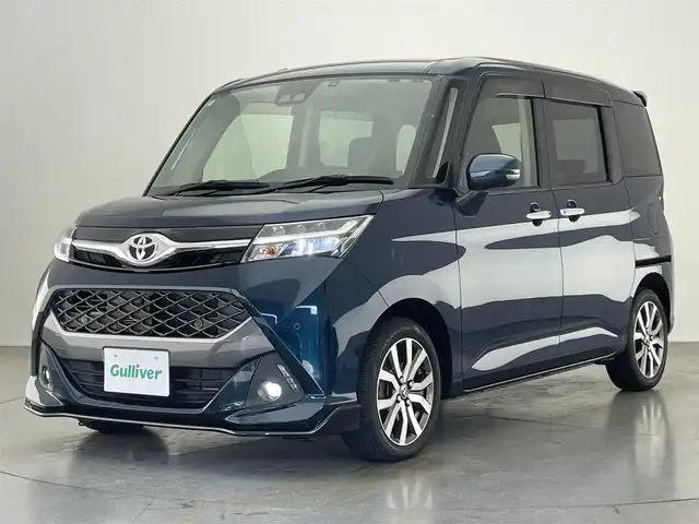 トヨタ タンク カスタムG－T 愛知県 2018(平30)年 2.8万km レーザーブルークリスタルシャイン 純正９型ナビ　全方位カメラ　禁煙車　両側パワースライド　カーテンエアバック　ＥＴＣ　ドライブレコーダー　クルーズコントロール　パーキングセンサー　スマアシ　衝突軽減装置　ＬＥＤライト　オートハイビーム