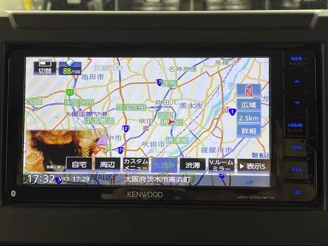 スズキ ジムニー XC 大阪府 2020(令2)年 3.6万km ブルーイッシュブラックパール3 社外7V型ナビ(KENWOOD)/【フルセグTV/Bluetooth/CD/DVD/FM/AM/USB】/衝突軽減システム/クルーズコントロール/車線逸脱防止機能/オートハイビーム/ヒルホールドコントロール/ヒルディセントコントロール/ヘッドライトウォッシャー/ヒーテッドミラー/D/N席シートヒーター/社外16インチAW/背面タイヤ/スマートキー/スペアキー1本/プッシュスタート/AAC