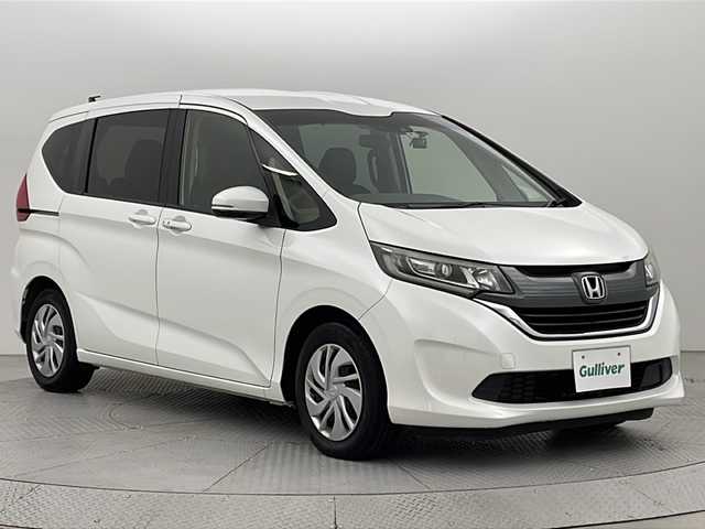 ホンダ フリード G ホンダセンシング 新潟県 2017(平29)年 3.2万km ホワイトオーキッドパール ホンダセンシング/純正ナビ/　CD/DVD/フルセグ/バックカメラ/両側パワースライドドア/レーダークルーズコントロール/オートライト/アイドリングストップ/サイドミラーヒーター/電格ミラー/スマートキー/ビルトインETC