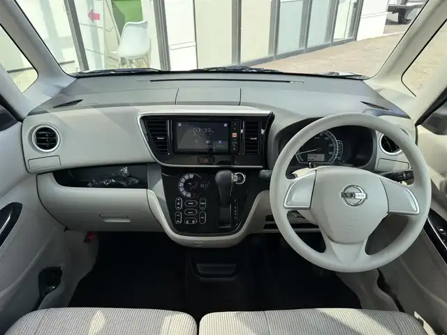 日産 デイズ ルークス X 道南・函館 2017(平29)年 5.4万km モカブラウンP /片側パワースライドドア//エマージェンシーブレーキ//寒冷地仕様//純正ディスプレイオーディオ/（iPod/BT/FM/AM)//全方位カメラ//運転席シートヒーター//アイドリングストップ//横滑り防止//プッシュスタート//スマートキ//純正エンジンスターター//社外ドライブレコーダー（前後）//社外AW付14インチ冬タイヤ積込